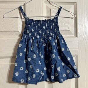 Blue Floral Kids Top